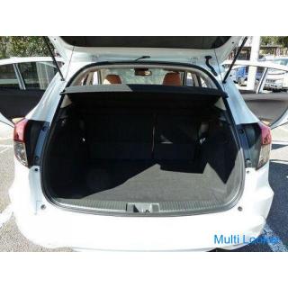 Honda Vezel Hybrid Z Sensing Half Leather Seat Memory Navi Full Seg Smart Key Genuine AW