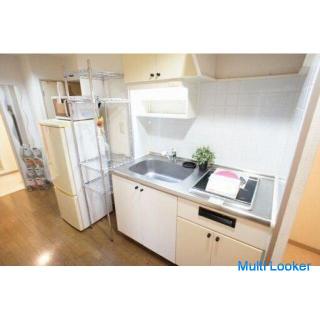 12 minutes walk from Hiratsuka station, no brokerage fee, low initial cost. It is a 7-story second-f