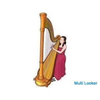★ Ideal for home time ★ Harp individual lesson online available