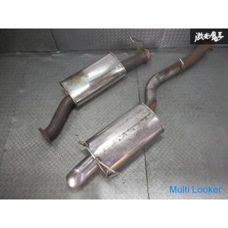 RE Amemiya FD3S RX-7 RX7 Previous term 13B-REW Semi-stainless rear piece Dolphin muffler Intermediat