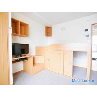 Initial cost 90,000 yen-With furniture and home appliances, BT is not included! A 12-minute walk fro