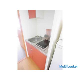 Initial cost 90,000 yen-With furniture and home appliances, BT is not included! A 12-minute walk fro