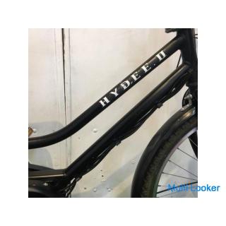 Electric bicycle with children BRIDGESTONE Heidi Two T.X Kurotsuyakeshi 26 inch large capacity batte