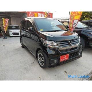 Popular black !! 2 years of vehicle inspection included / N WAGON Custom G Turbo A Pack