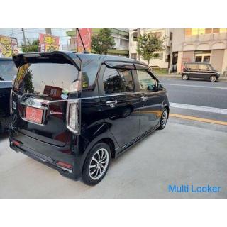 Popular black !! 2 years of vehicle inspection included / N WAGON Custom G Turbo A Pack