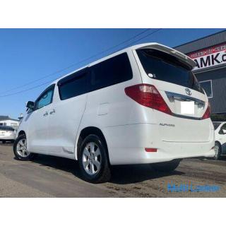 2009 Toyota Alphard 4WD external 8-inch navigation full-segment TV CD DVD