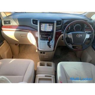 2009 Toyota Alphard 4WD external 8-inch navigation full-segment TV CD DVD
