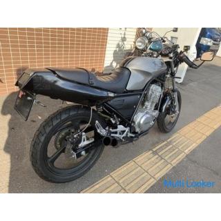 Yamaha SRX250 Neo Cafe Racer Full Custom 3WP Actual Work Sepahan Muffler