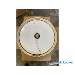 School closed gymnasium wall clock round clock retro Showa antique rare object