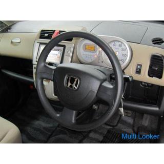Honda Life Black No accident history Navi with 1Seg TV