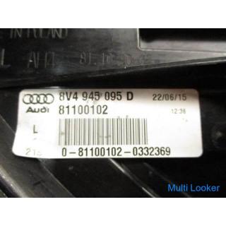 2015 Audi A3 8V 8VCXS Left tail lamp