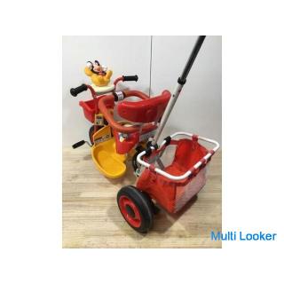 ides hand-held tricycle i basic ides cargo dome mickey mouse