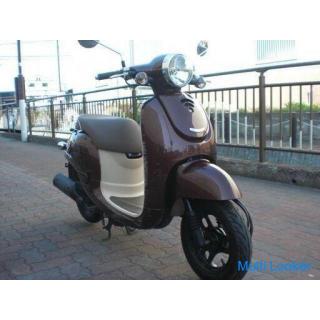 Honda AF70 Giorno Fi Brown with 2 keys Battery / belt / plug etc. Newly replaced