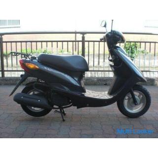 Yamaha SA36J Jog JOG Fi Gunmetal with 2 keys Battery / mirror / plug etc. Newly replaced