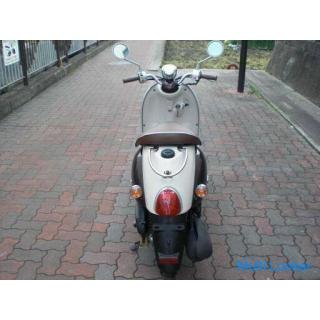 Yamaha SA37J Vino Fi Brown Mileage 04182km With 2 keys Many new parts such as battery / seat / tire 