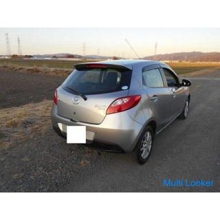 2013 Mazda Demio 13 Sky Active Genuine CD Deck Audio Control SW ETC Idling Stop Dashcam
