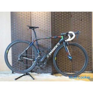 Super Rare SPECIALIZED S-WORKS TARMAC 52cm size 22 speed carbon DURA-ACE road bike