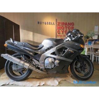KAWASAKI ZZR400 ZX400K Kawasaki 400cc 48.660 km Gunmetal engine production!
