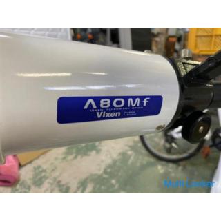 VIXEN Astronomical Telescope with tripod A80MF Porta Good Condition Constellation Far