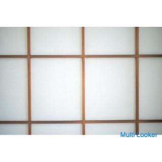 We accept replacement of shoji and screen doors. [Honjo Branch]