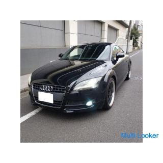 Audi TT coupe 2.0T genuine HDD navigation black leather S xenon outside 19AW