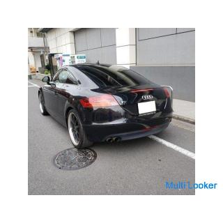 Audi TT coupe 2.0T genuine HDD navigation black leather S xenon outside 19AW