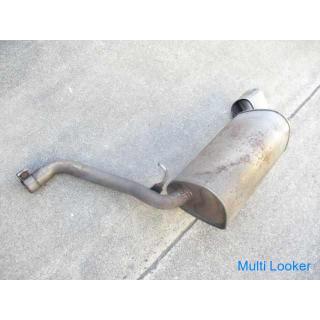 2010 Jaguar XF J05FA Left rear muffler