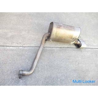 2010 Jaguar XF J05FA Right rear muffler