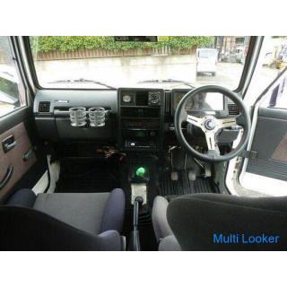 1994 Jimny Van Panoramic Roof EC Lift Up (Official) External AW Overfender Left and Right Recaro Sea