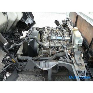 2015 Mitsubishi Fuso Canter 2 ton wide ultra-long flat aluminum block with 1 year inspection