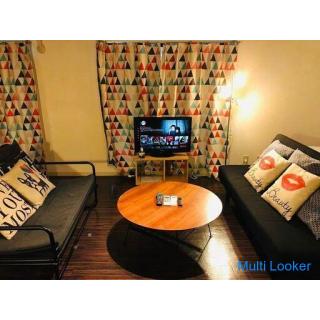 Shinsaibashi: The price is being reduced only now! With a large terrace / For a short-term share hou