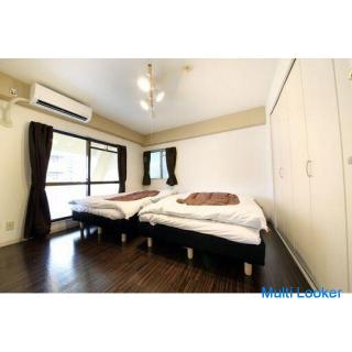 Shinsaibashi: The price is being reduced only now! With a large terrace / For a short-term share hou