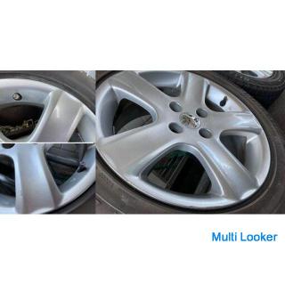Joe Peugeot Genuine aluminum wheels ★ 6.5J × 16 +31 4 holes ★ Studless tire '06 included ★ 4 pcs
