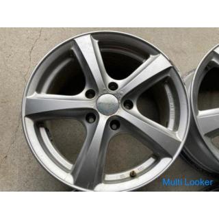 16 inch aluminum wheels 7J + 50 5H114.3PCD 4 pcs Alphard Estima Pajero iO