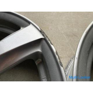 16 inch aluminum wheels 7J + 50 5H114.3PCD 4 pcs Alphard Estima Pajero iO