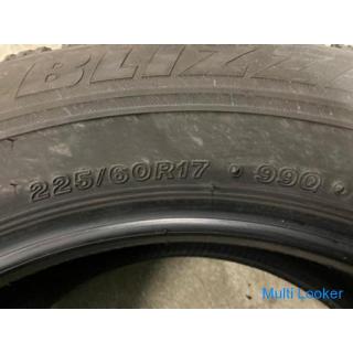 2019 made BS VRX 225 / 60R17 4 pieces for Alphard etc.