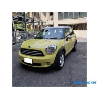 2012 BMW Mini Cooper Crossover Brown leather seat External HDD navigation Genuine 16AW 5-seater non-