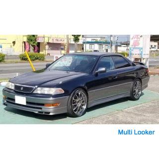Toyota Mark II Tourer V JZX100 Genuine MT 5-speed Forest Night Toning WIZARD Full tap harmonic drive