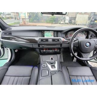 BMW M5 (F10) Alpin White III ECU tuning estimated 720ps Slocan KW harmonic drive WORK Geast 21 inche