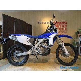 Public road racer! YAMAHA WR450F DJ03 2013 Blue 450cc Motocross Off-Road Beautiful Motorbike!