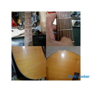 Japan Old YAMAHA FG-200J (black label)