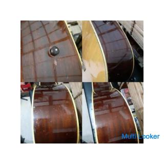 Japan Old YAMAHA FG-200J (black label)