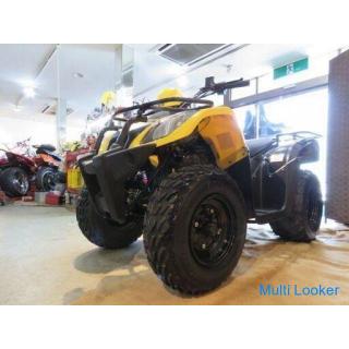 KYMCO MXU150X four-wheel buggy 386km 2021 year - yellow! New Dobi car! Tire Bali mountain! No drivin