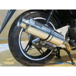 HONDA PCX125 JF56 1468km Low driving! The engine is in good condition! Aero Custom Full Custom Moped