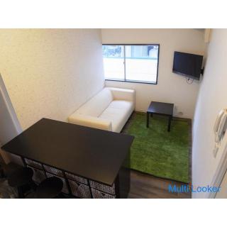 [Tokyo F & F Guest House Nihonbashi Kayabacho] A good location, a 2-minute walk from Kayabacho S