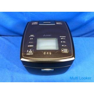 [Operation guaranteed for 60 days] MITSUBISHI 2017 NJ-VW108 5.5 Go-cooking IH jar rice cooker Kurogi