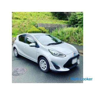 Toyota! Aqua! hybrid! Mileage 4000 km with record book!