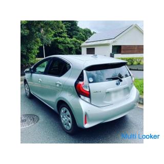 Toyota! Aqua! hybrid! Mileage 4000 km with record book!