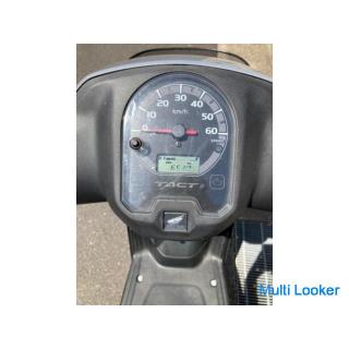 Honda Tact! Mileage 6.500 km! With 1 year of liability!