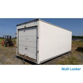 From Kagoshima ☆ 4t truck cold storage container ☆ Instead of warehouse!